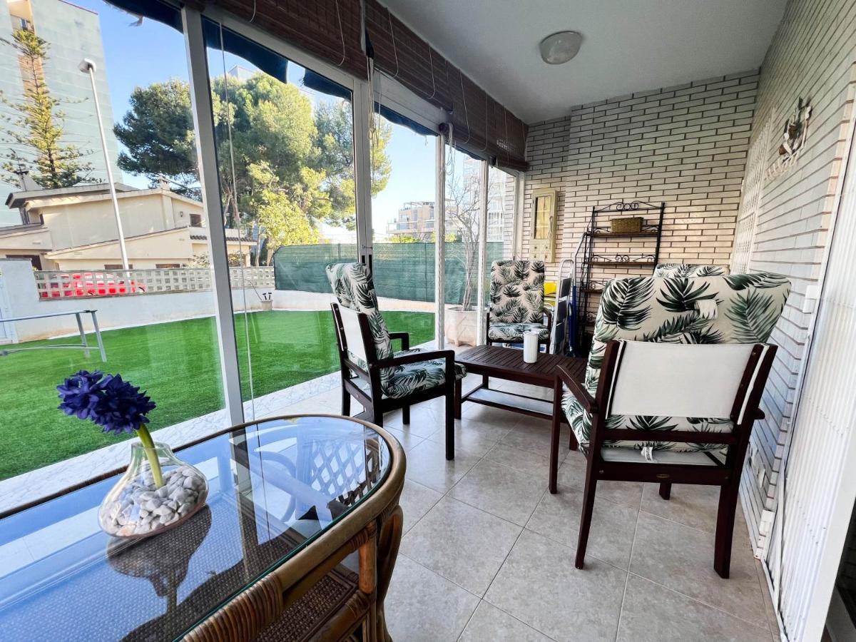 Ferienwohnung Private Garden 100 M From The Sea Benicàssim Exterior foto